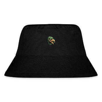 Adler Comic Art - Stanley/Stella recycelter Bucket Hat - Schwarz - Vorne