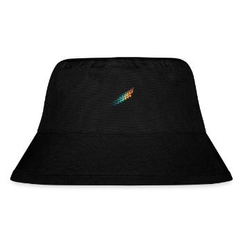 Vintage Windsurfing - Stanley/Stella Recycled Bucket Hat - black - Front