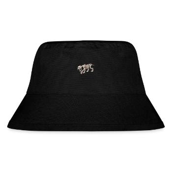Sabertooth Tiger Skeleton - Stanley/Stella Recycled Bucket Hat - black - Front