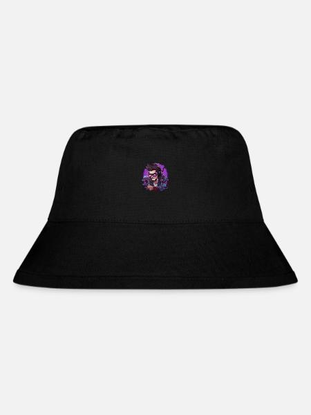 Gamer - Stanley/Stella recycelter Bucket Hat - Schwarz