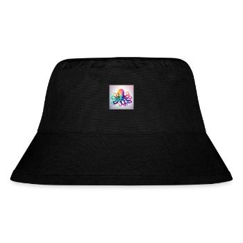 Octopus colored No.3 - Stanley/Stella Recycled Bucket Hat - black - Front