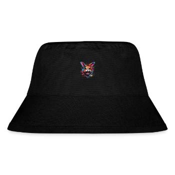 Crazy Bunny - Stanley/Stella Recycled Bucket Hat - black - Front