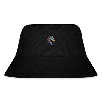 Dragon - Stanley/Stella recycelter Bucket Hat - Schwarz - Vorne