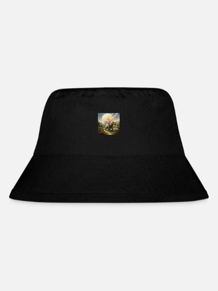 Dino World - Stanley/Stella Recycled Bucket Hat - black
