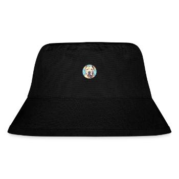 French White And Orange Hound Dog Breed Watercolor - Stanley/Stella Recycled Bucket Hat - black - Front
