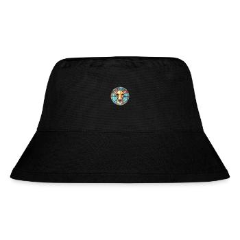 Kornweihen-Hunderasse Bunte Aquarell-Illustration - Stanley/Stella recycelter Bucket Hat - Schwarz - Vorne