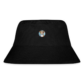 Parson Russell Terrier Dog Breed Watercolor Glass - Stanley/Stella Recycled Bucket Hat - black - Front