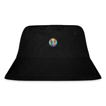 Norrbottenspets Dog Breed Watercolor Illustration - Stanley/Stella Recycled Bucket Hat - black - Front