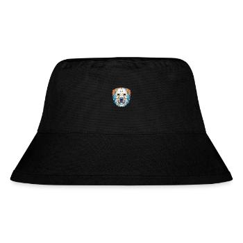 Maremma Sheepdog Dog Breed Watercolor Illustration - Stanley/Stella Recycled Bucket Hat - black - Front