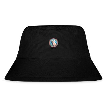 Rat Colorful Watercolor Animal Pet Illustration - Stanley/Stella Recycled Bucket Hat - black - Front