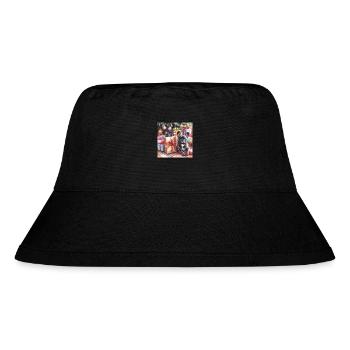 christmas bully - Stanley/Stella recycelter Bucket Hat - Schwarz - Vorne