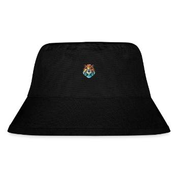 Beaver Colorful Watercolor Animal Pet Illustration - Stanley/Stella Recycled Bucket Hat - black - Front