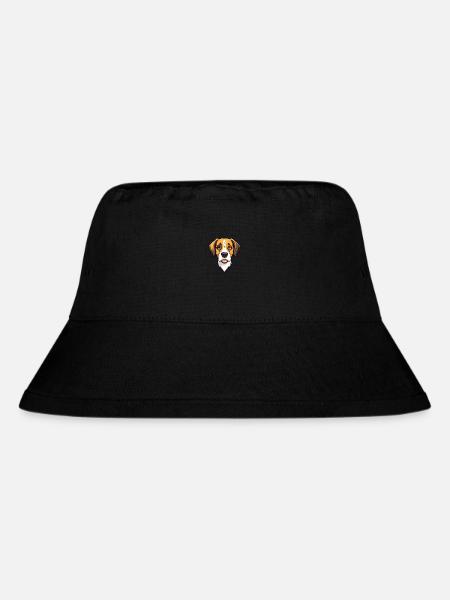 Kromfohrlander Hunderasse Cartoon Kawaii Illustrati - Stanley/Stella recycelter Bucket Hat - Schwarz