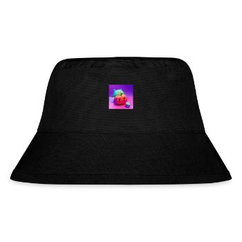 Watermelon - Stanley/Stella recycelter Bucket Hat - Schwarz - Vorne