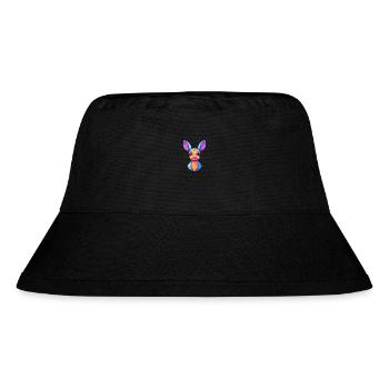 Kangaroo Colorful Watercolor Cartoon Kawaii Animal - Stanley/Stella Recycled Bucket Hat - black - Front