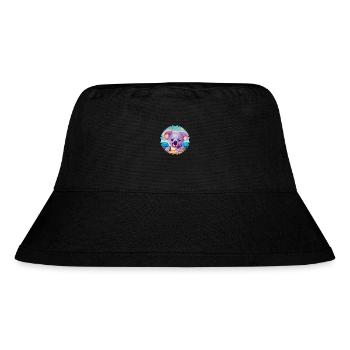 Koala Buntes Aquarell Cartoon Kawaii Tier - Stanley/Stella recycelter Bucket Hat - Schwarz - Vorne