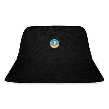 Ferret Watercolor Cartoon Kawaii Clipart Animal - Stanley/Stella Recycled Bucket Hat - black - Front