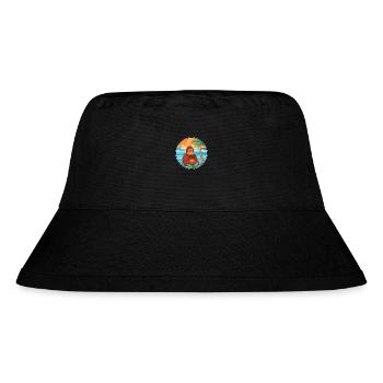 Orang-Utan Aquarell Cartoon Kawaii Clipart Tier - Stanley/Stella recycelter Bucket Hat - Schwarz - Vorne