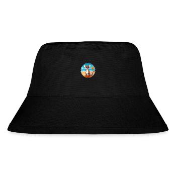 Lemur Watercolor Cartoon Kawaii Clipart Animal - Stanley/Stella Recycled Bucket Hat - black - Front