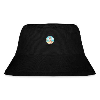 Llama Watercolor Cartoon Kawaii Clipart Animal - Stanley/Stella Recycled Bucket Hat - black - Front