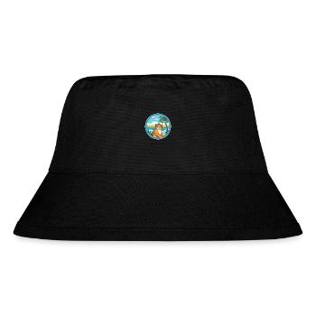 Tiger Aquarell Cartoon Kawaii Clipart Tier - Stanley/Stella recycelter Bucket Hat - Schwarz - Vorne