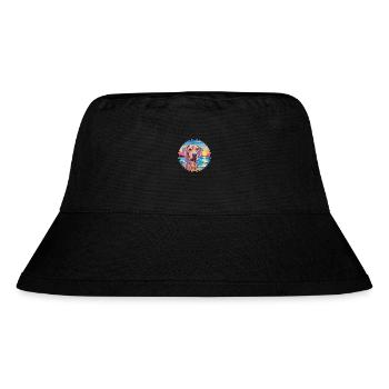 Braque Saint Germain Hunderasse Bunte Karikatur Wa - Stanley/Stella recycelter Bucket Hat - Schwarz - Vorne