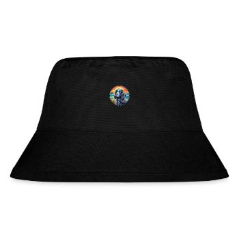Blaue Picardie Spaniel Hunderasse Bunte Karikatur Wa - Stanley/Stella recycelter Bucket Hat - Schwarz - Vorne