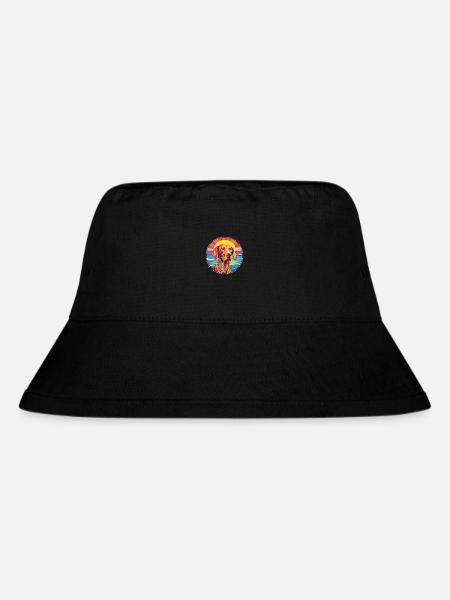 Ungarische Vizsla Hunderasse Bunte Karikatur Wasserc - Stanley/Stella recycelter Bucket Hat - Schwarz