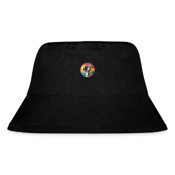 Treeing Walker Coonhound Dog Breed Colorful Cartoo - Stanley/Stella Recycled Bucket Hat - black - Front