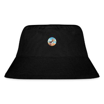 Biewer Terrier Dog Breed Cartoon Kawaii Clipart - Stanley/Stella Recycled Bucket Hat - black - Front