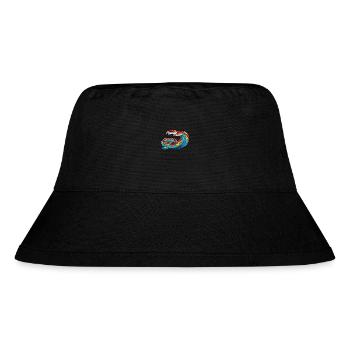 Anakonda Buntes Aquarell Cartoon Kawaii Tier - Stanley/Stella recycelter Bucket Hat - Schwarz - Vorne