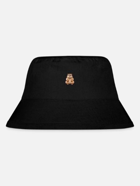 Marmotte Aquarelle Colorée Dessin Animé Kawaii Anima - Bob recyclé Stanley/Stella - noir