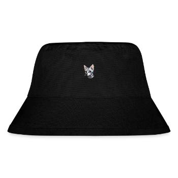 Egyptian Mau Cat Cute Happy Kawaii Cartoon Clipart - Stanley/Stella Recycled Bucket Hat - black - Front