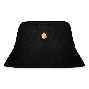 Rooster Cute Happy Kawaii Cartoon Clipart Animal - Stanley/Stella Recycled Bucket Hat - black - Front