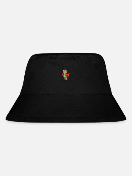 Super-héros Drôle Perroquet Kawaii Cartoon Animal Pet - Stanley/Stella recycled bucket hat - sort