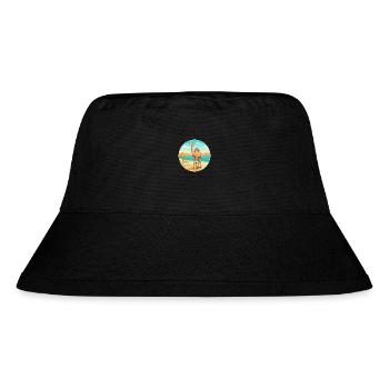 Camel Watercolor Cartoon Kawaii Clipart Animal - Stanley/Stella Recycled Bucket Hat - black - Front
