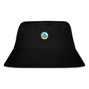 Mole Watercolor Cartoon Kawaii Clipart Animal - Stanley/Stella Recycled Bucket Hat - black - Front