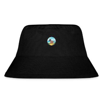 Tapir Watercolor Cartoon Kawaii Clipart Animal - Stanley/Stella Recycled Bucket Hat - black - Front