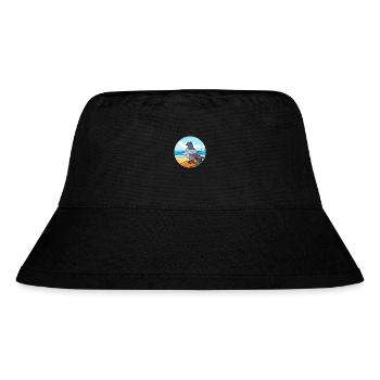 Pigeon Watercolor Cartoon Kawaii Clipart Animal - Stanley/Stella Recycled Bucket Hat - black - Front