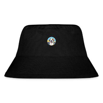 Broholmer Dog Breed Cartoon Kawaii Watercolor - Stanley/Stella Recycled Bucket Hat - black - Front