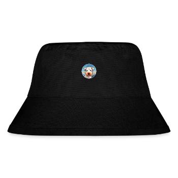 Pumi Hunderasse Karikatur Kawaii Aquarell - Stanley/Stella recycelter Bucket Hat - Schwarz - Vorne
