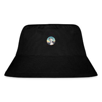 Whippet chien race dessin animé Kawaii aquarelle - Bob recyclé Stanley/Stella - noir - Devant