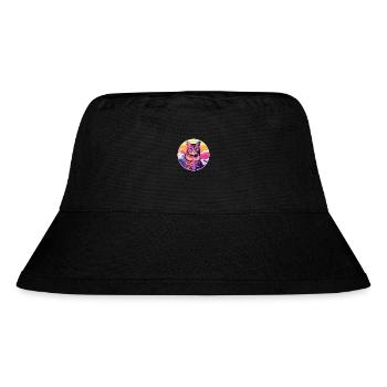 Havanna Braune Katze Bunte Karikatur Aquarell Illus - Stanley/Stella recycelter Bucket Hat - Schwarz - Vorne