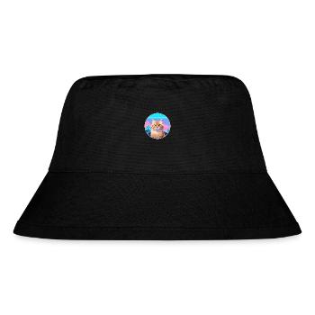 Hosico Cat Colorful Cartoon Watercolor Illustratio - Stanley/Stella Recycled Bucket Hat - black - Front