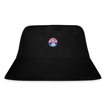 Siamkatze Bunte Karikatur Aquarell Illustrati - Stanley/Stella recycelter Bucket Hat - Schwarz - Vorne