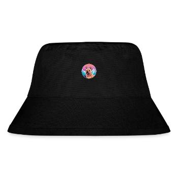 Norwich Terrier Dog Breed Cartoon Kawaii Watercolo - Stanley/Stella Recycled Bucket Hat - black - Front