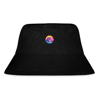 Leopard Watercolor Cartoon Kawaii Pet Animal Color - Stanley/Stella Recycled Bucket Hat - black - Front