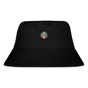 Lapinporokoira Dog Breed Stained Glass Colorful Wa - Stanley/Stella Recycled Bucket Hat - black - Front