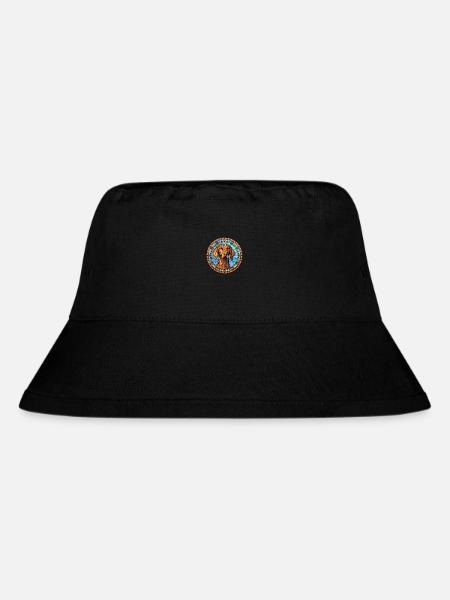 Polnische Jagdhundrasse Buntes Glas Buntes Wa - Stanley/Stella recycelter Bucket Hat - Schwarz