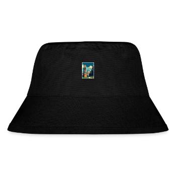 Pisa Italy Vintage Travel Poster WPA Souvenir - Stanley/Stella Recycled Bucket Hat - black - Front